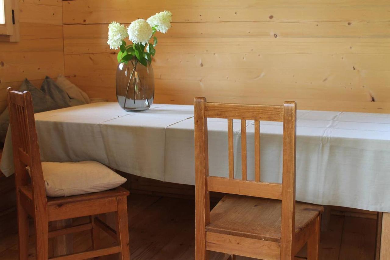 Holzchalet Kirchanschoring Bagian luar foto